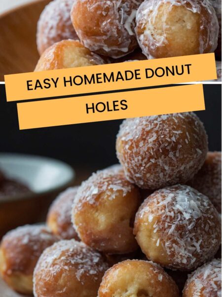 Easy Homemade Donut Holes