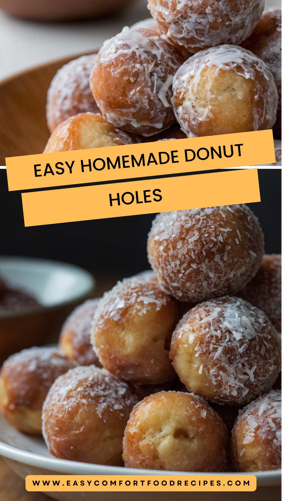 Easy Homemade Donut Holes – Easy Comfort Food Recipes