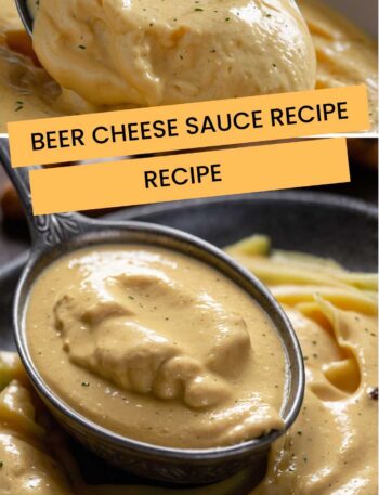 Beer Cheese Sauce Recipe