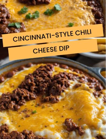Cincinnati-Style Chili Cheese Dip