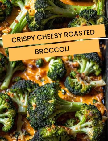 Crispy Cheesy Roasted Broccoli