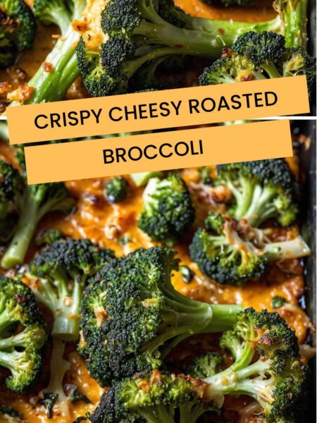 Crispy Cheesy Roasted Broccoli