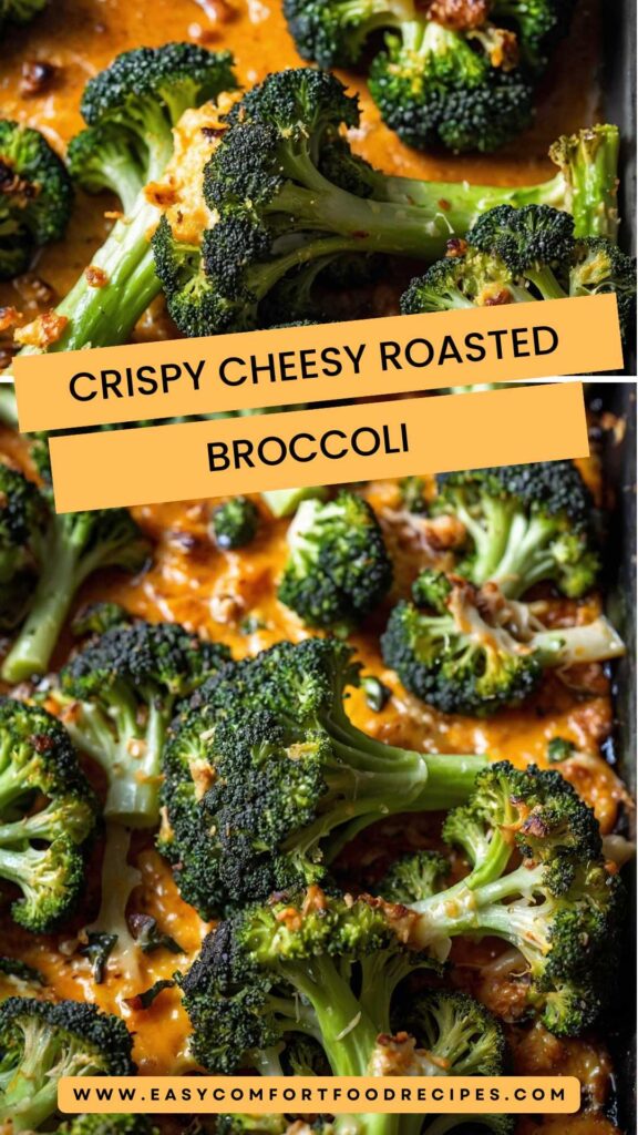 Crispy Cheesy Roasted Broccoli