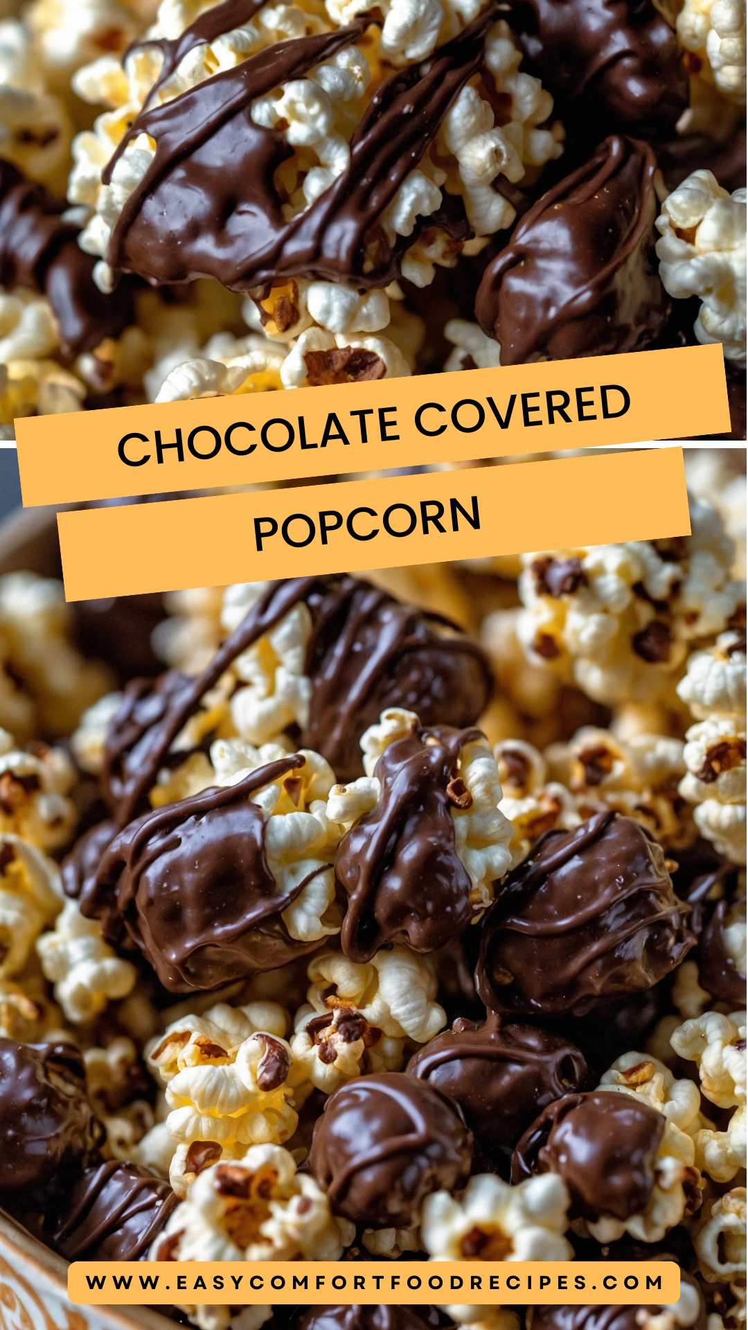 Chocolate Covered Popcorn – Easy Comfort Food Recipes