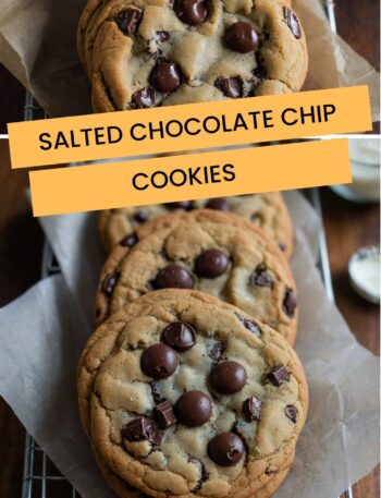 Salted Chocolate Chip Cookies