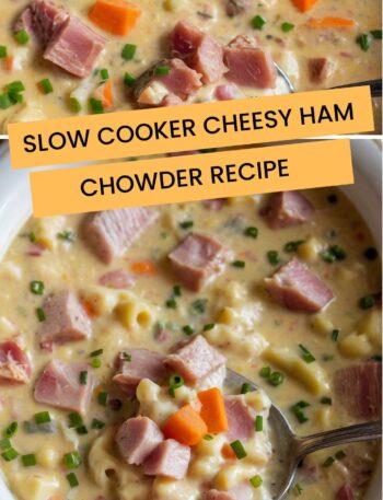 Slow Cooker Cheesy Ham Chowder Recipe