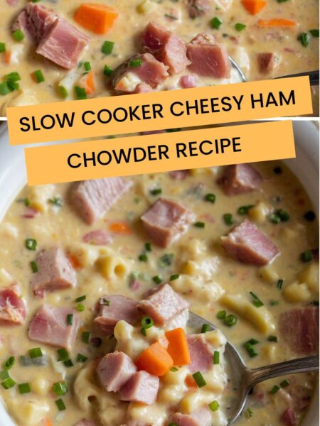 Slow Cooker Cheesy Ham Chowder Recipe