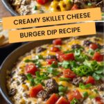 Creamy Skillet Cheeseburger Dip Recipe