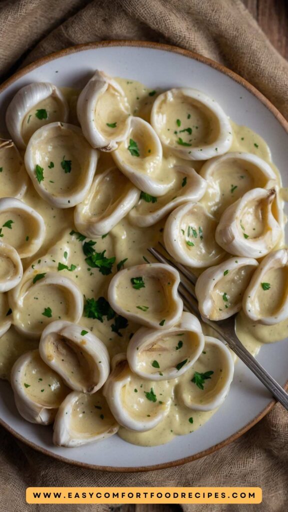 How to make Roasted Garlic Cream Sauce Recipe