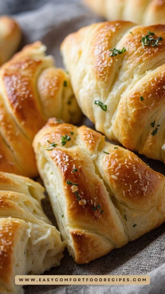 Cheesy Garlic Crescent Rolls Recipe Cheesy Garlic Crescent Rolls Recipe