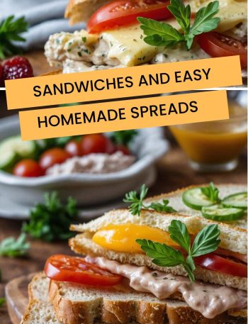 Sandwiches and Easy Homemade Spreads