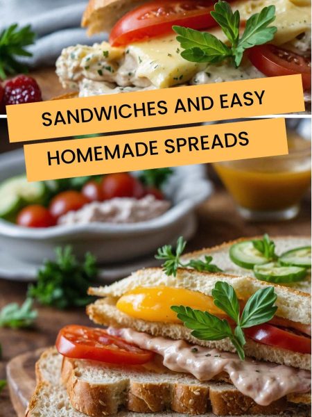 Sandwiches and Easy Homemade Spreads
