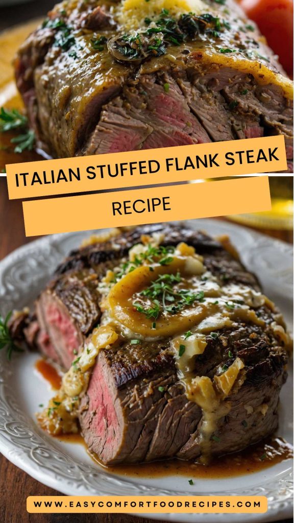Italian Stuffed Flank Steak Recipe