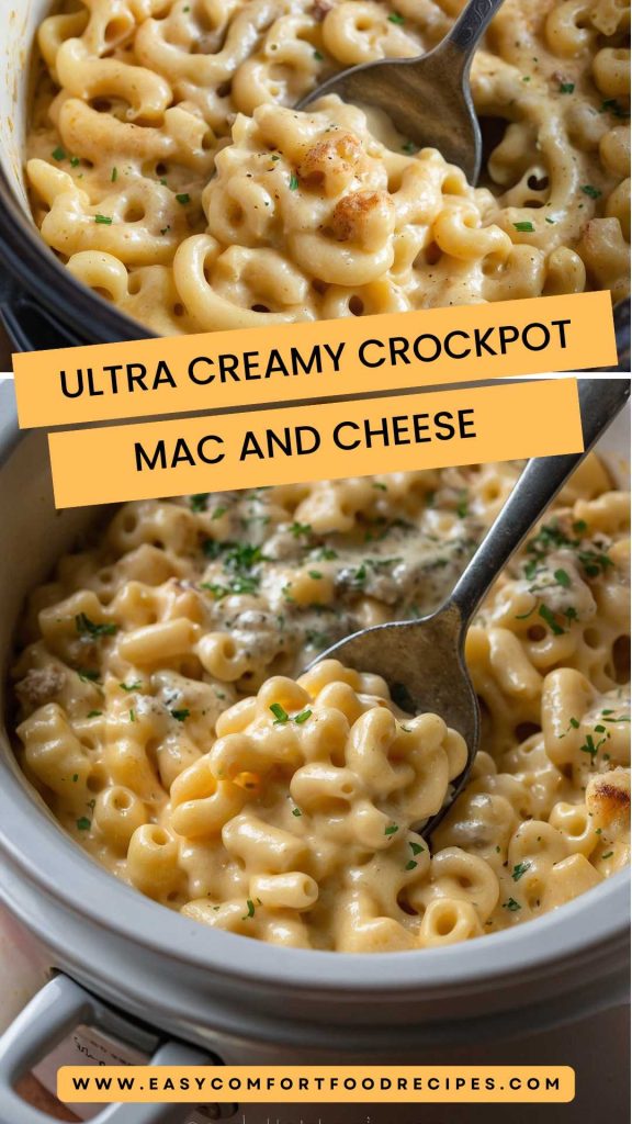 Ultra Creamy Crockpot Mac and Cheese