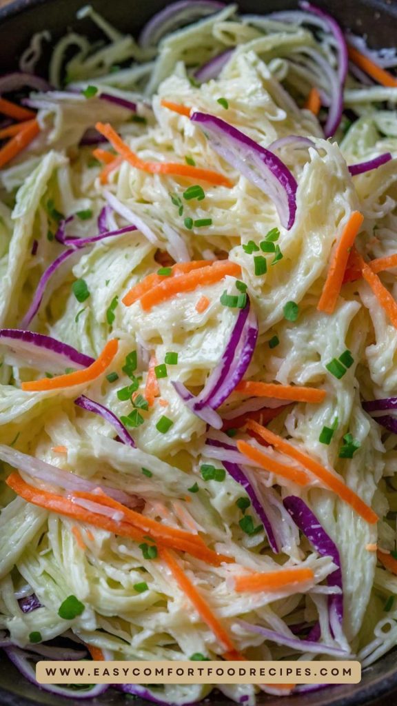 Creamy Skinny Coleslaw