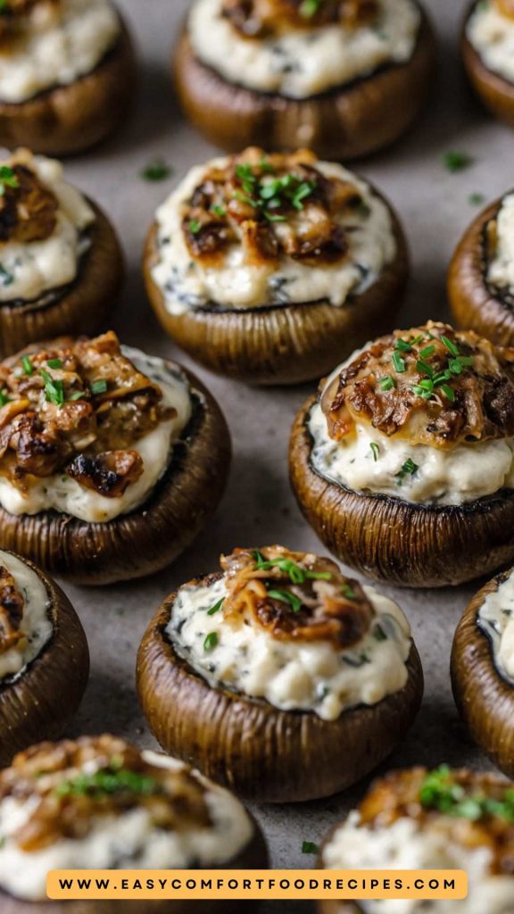 Cream Cheese Stuffed Mushrooms Recipe