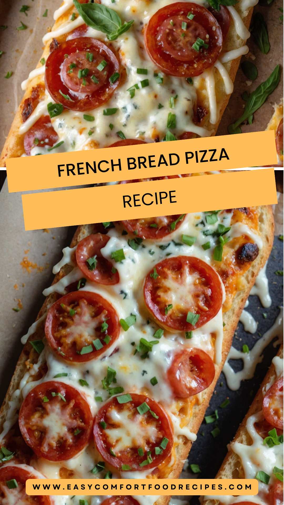 French Bread Pizza – Easy Comfort Food Recipes