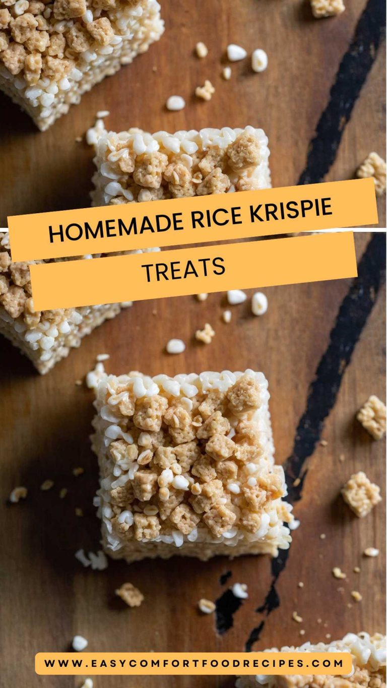 Homemade Rice Krispie Treats – Easy Comfort Food Recipes