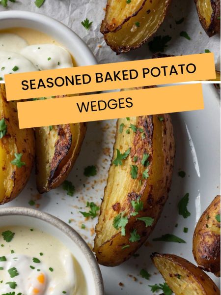 Seasoned Baked Potato Wedges