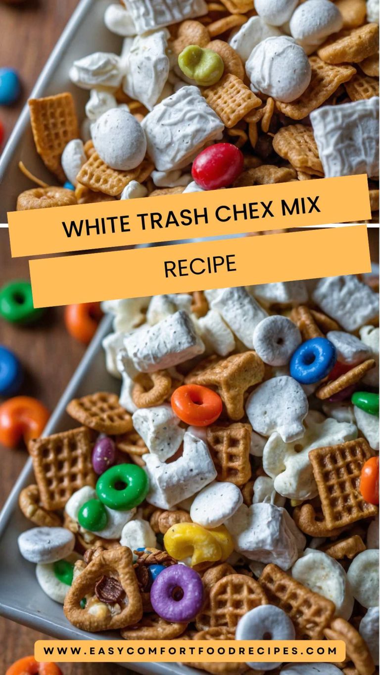 White Trash Chex Mix – Easy Comfort Food Recipes