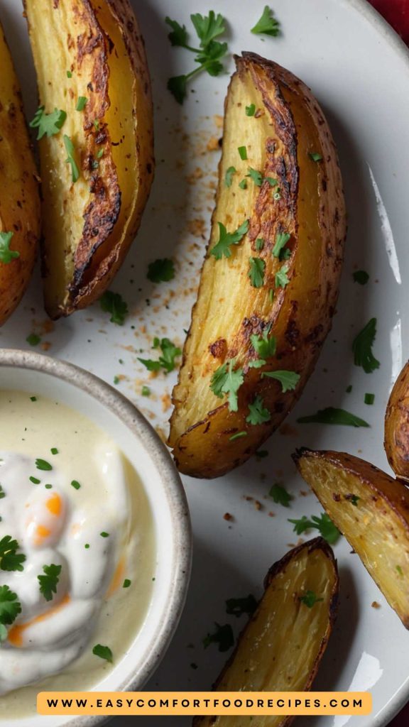 How to make Seasoned Baked Potato Wedges How to make Seasoned Baked Potato Wedges
