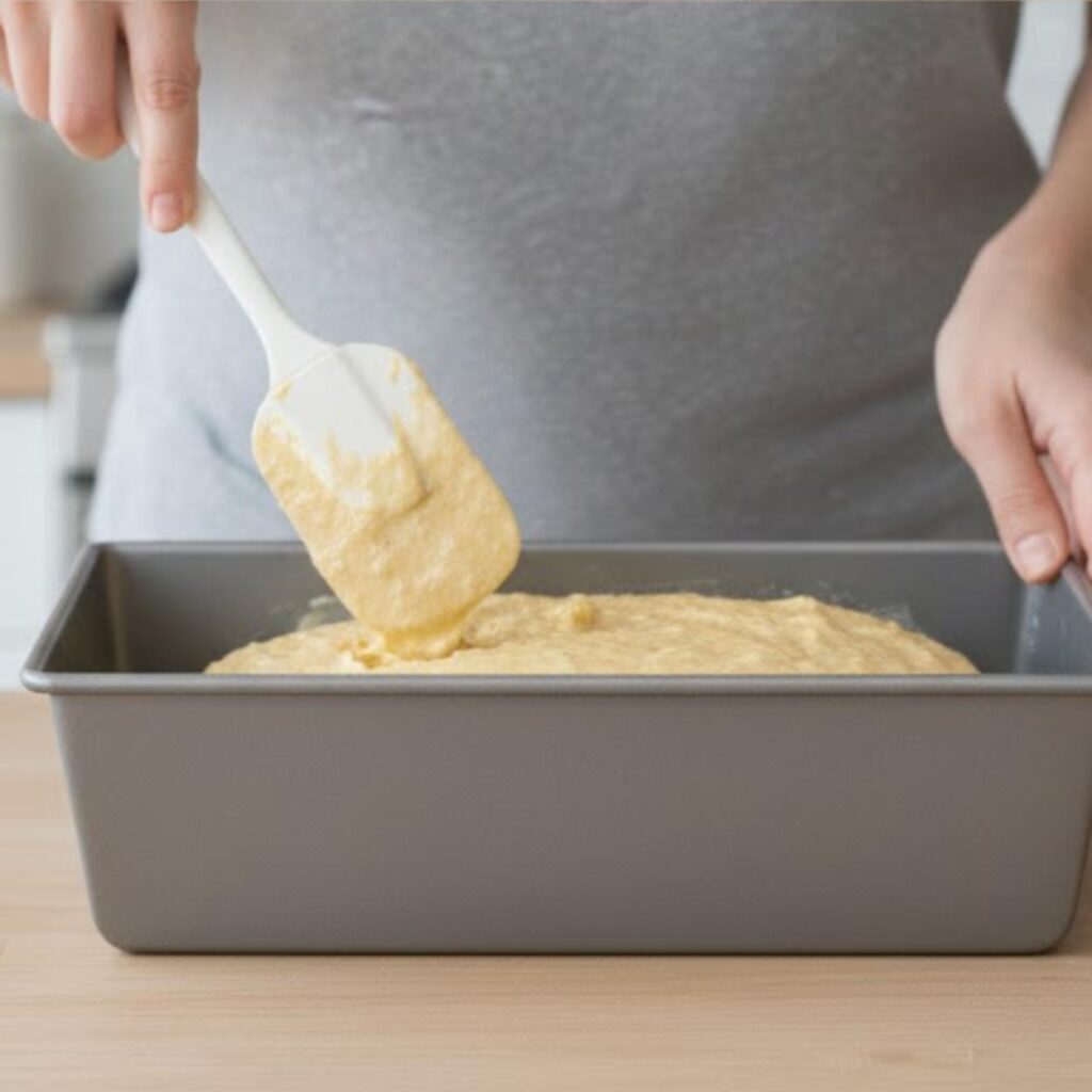 Step 8: Pour Into the Loaf Pan