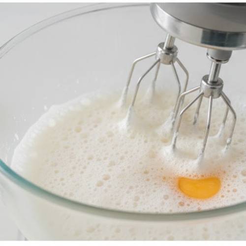Step 2: Whipping the Egg Whites