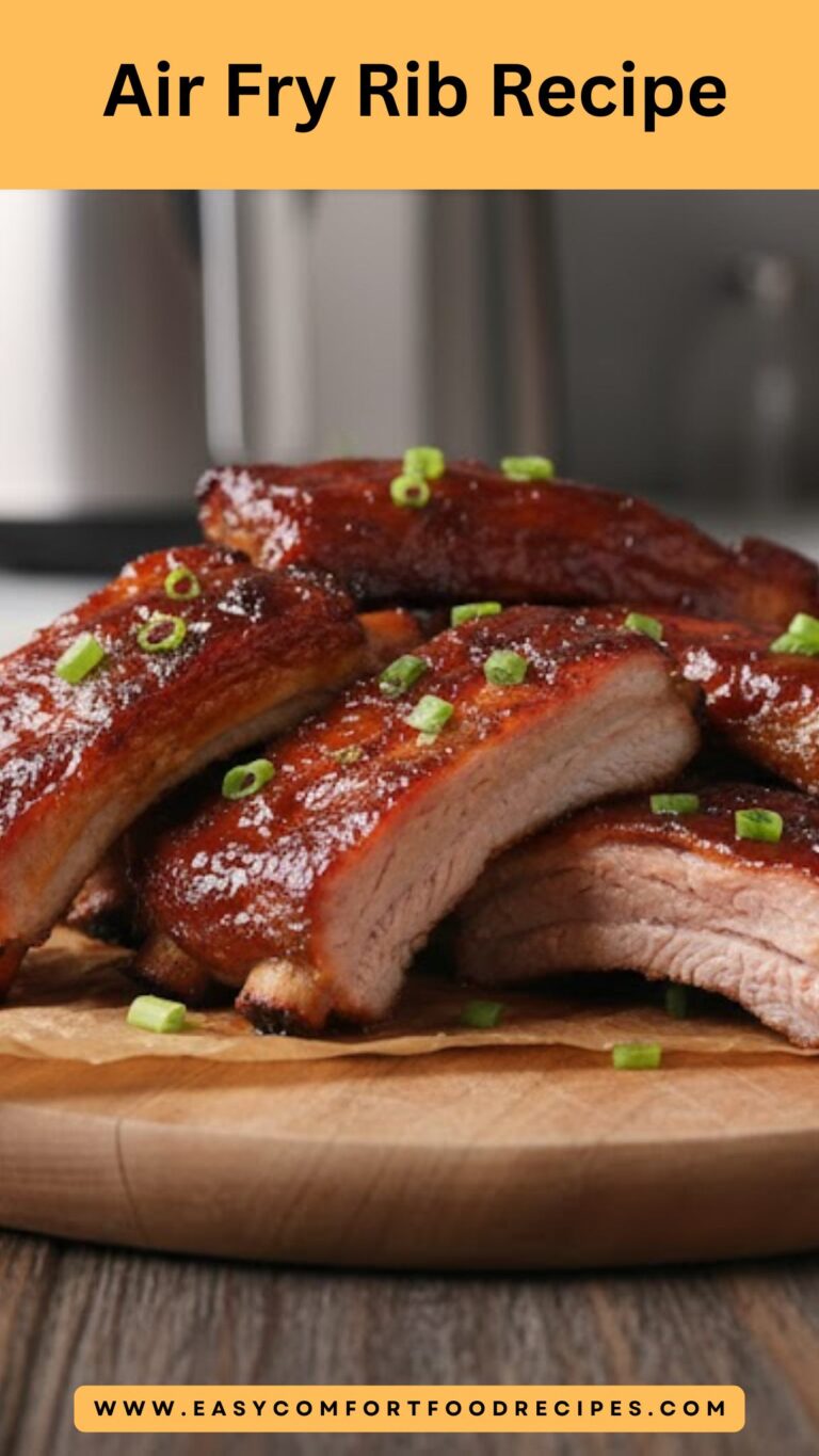 Air Fry Rib Recipe – Easy Comfort Food Recipes