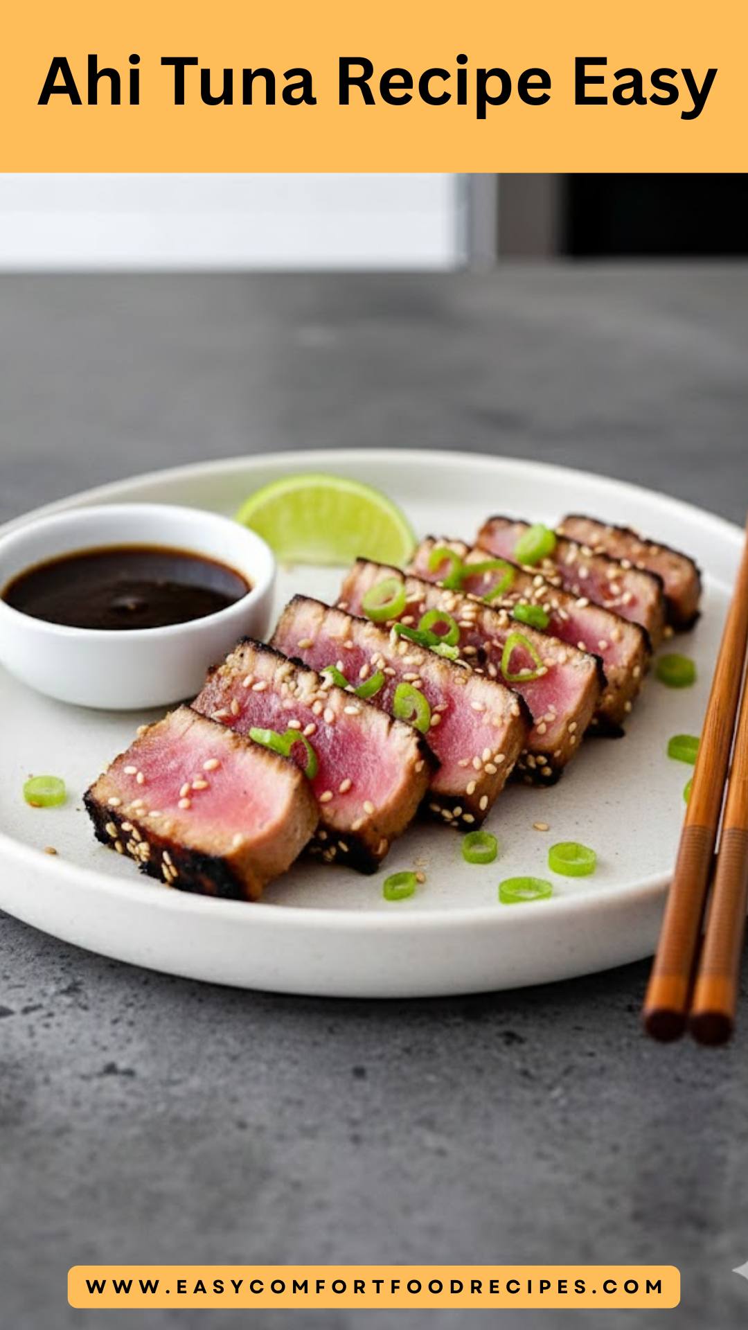 Ahi Tuna Recipe Easy