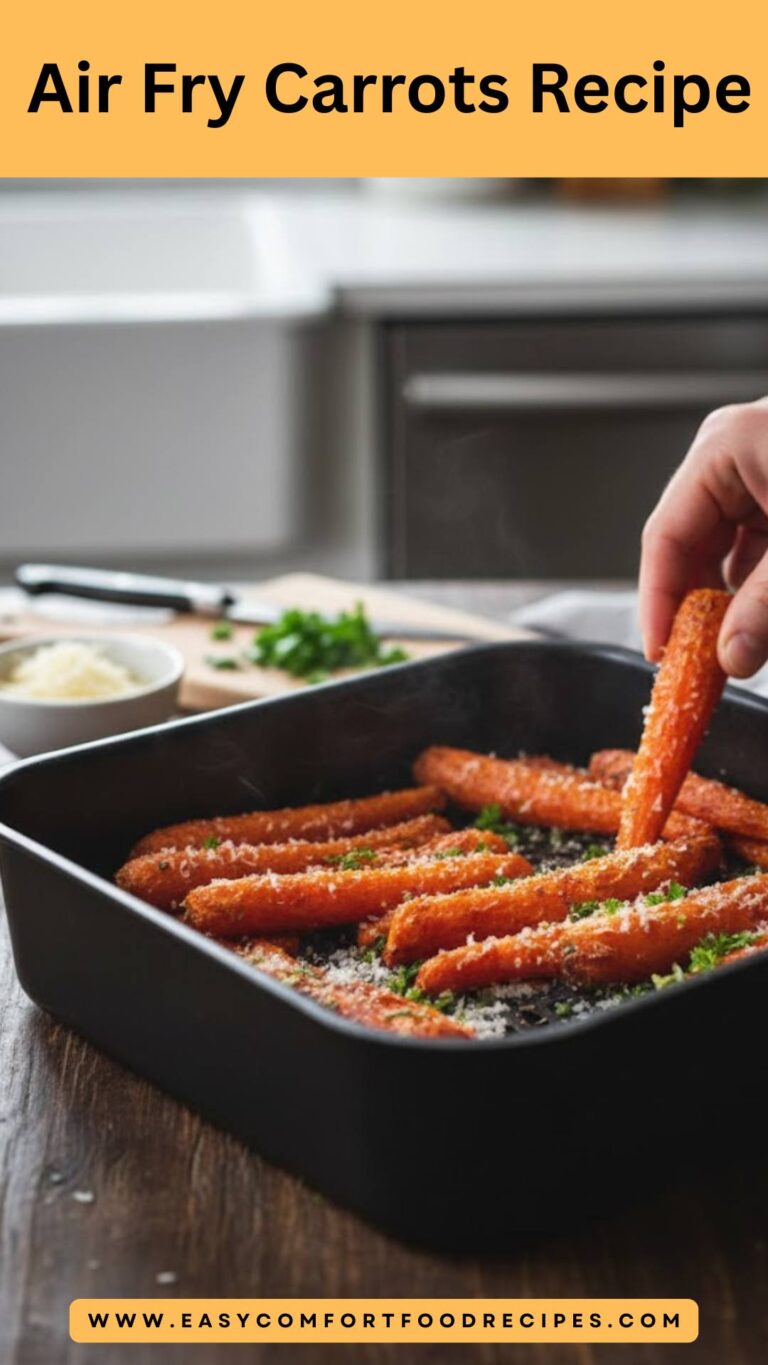 Air Fry Carrots Recipe – Easy Comfort Food Recipes
