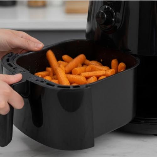 Step 4: Air Fry the Savory Carrots