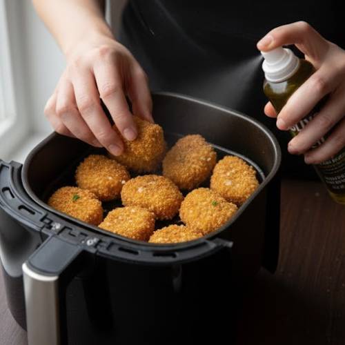 Step 5: Arrange the Chicken in the Air Fryer Step 5: Arrange the Chicken in the Air Fryer