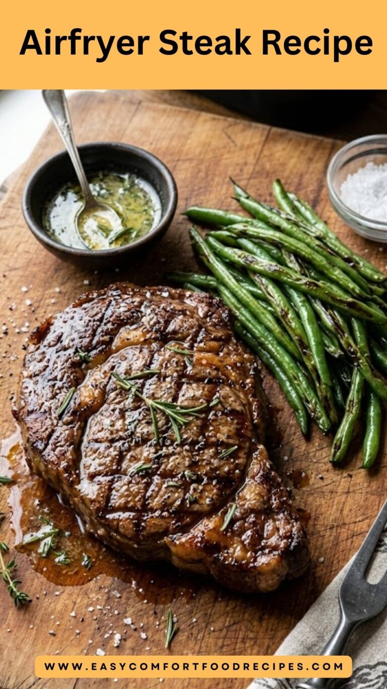 Airfryer Steak Recipe – Easy Comfort Food Recipes