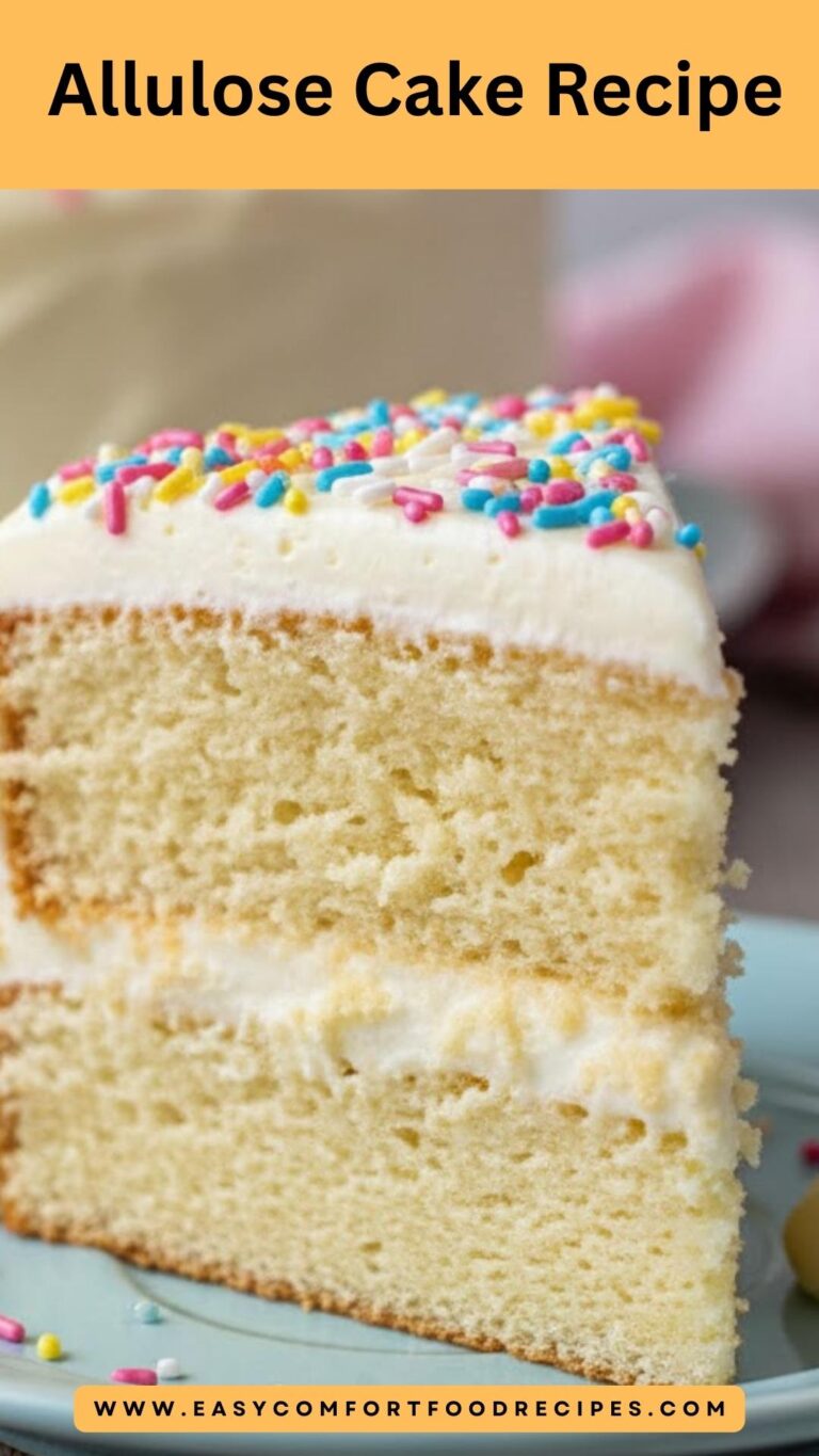 Allulose Cake Recipe – Easy Comfort Food Recipes