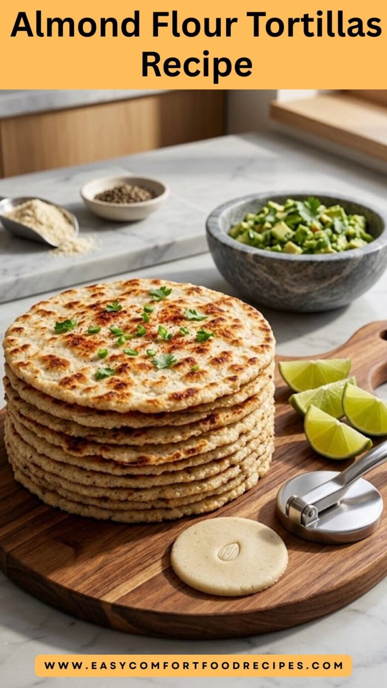 Almond Flour Tortillas Recipe – Easy Comfort Food Recipes