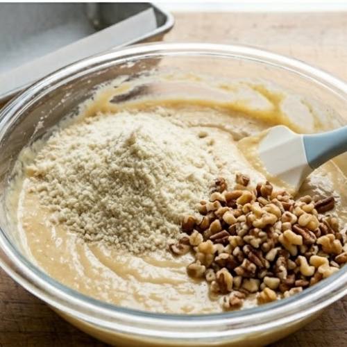 Step 4: Add in the Almond Flour