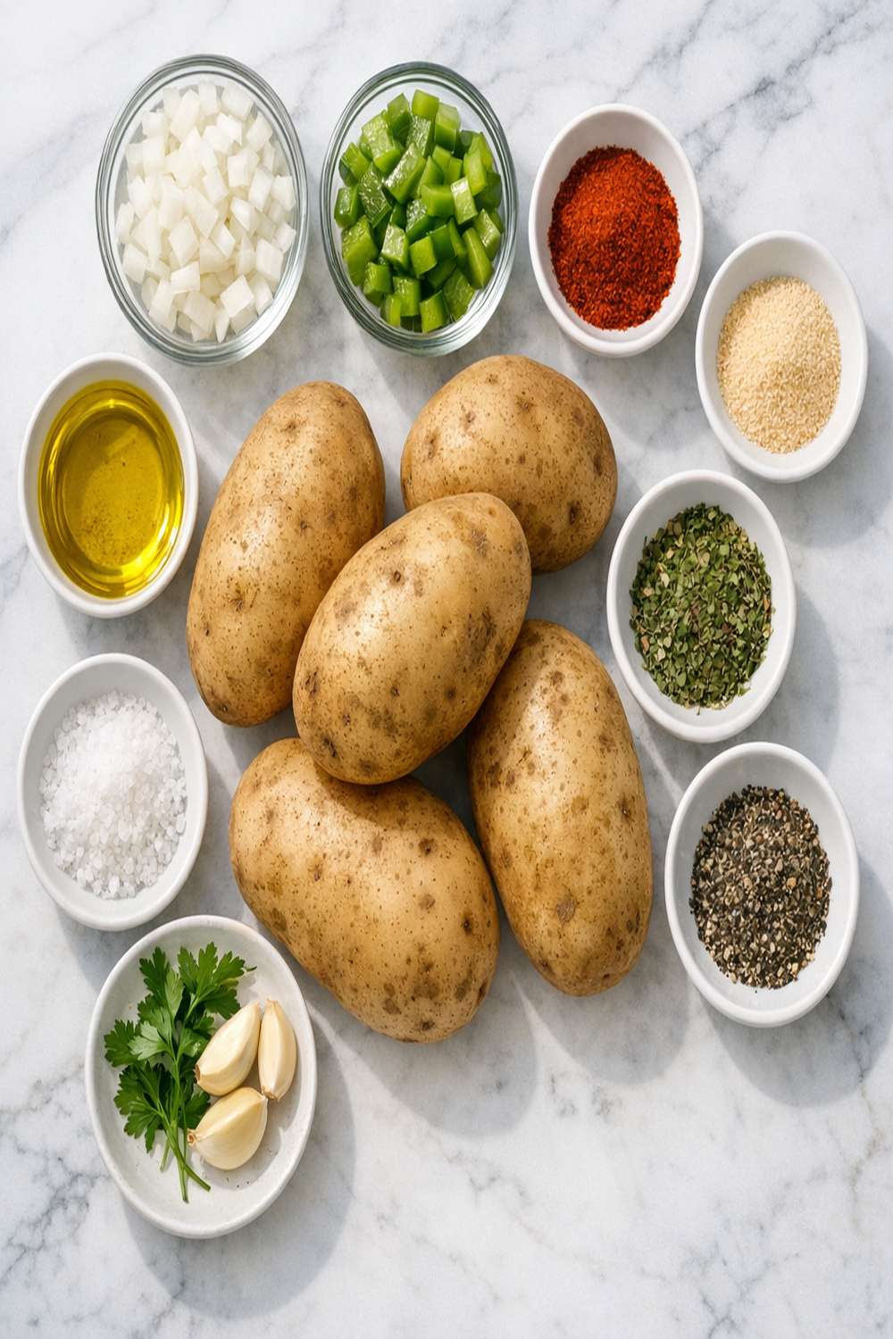 Air Fryer Home Fries Recipe ingredients