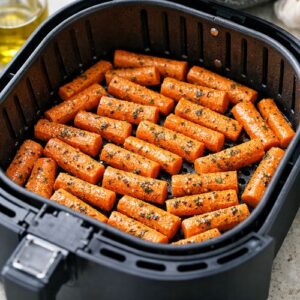 Air Fryer Roasted Carrots Recipe step 4