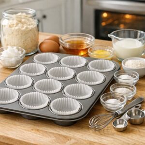 Almond Flour Blueberry Muffin Recipe step 1