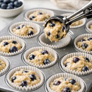 Almond Flour Blueberry Muffin Recipe step 6