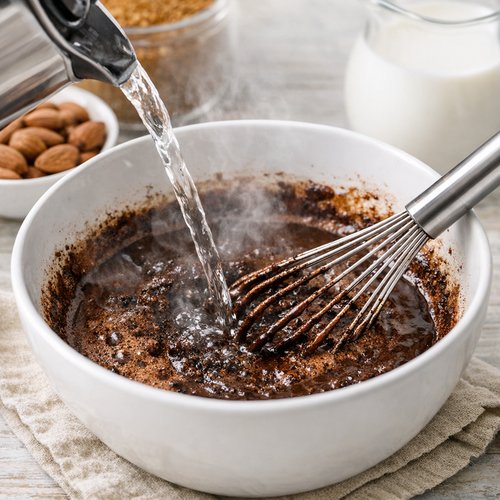 Step 2: Create Your Cocoa Paste with Boiling Water