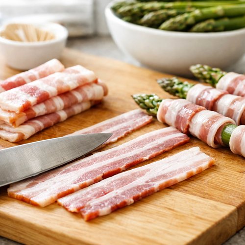 Step 3: Cut and Wrap the Bacon