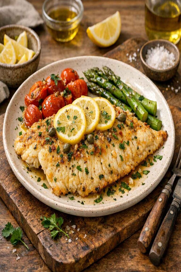 Baked Flounder Recipe