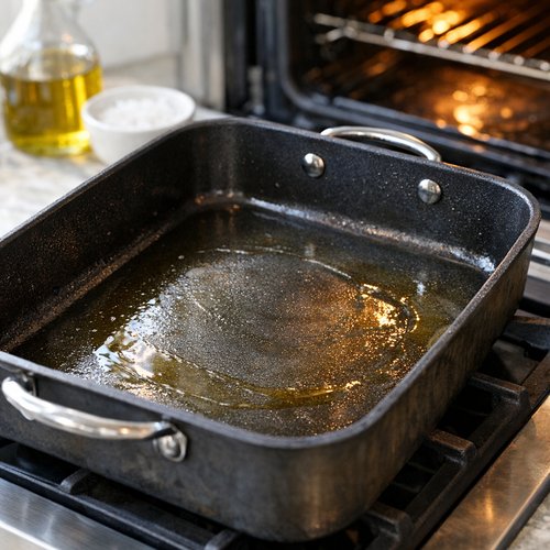 Step 2: Preheat and Prepare Your Pan