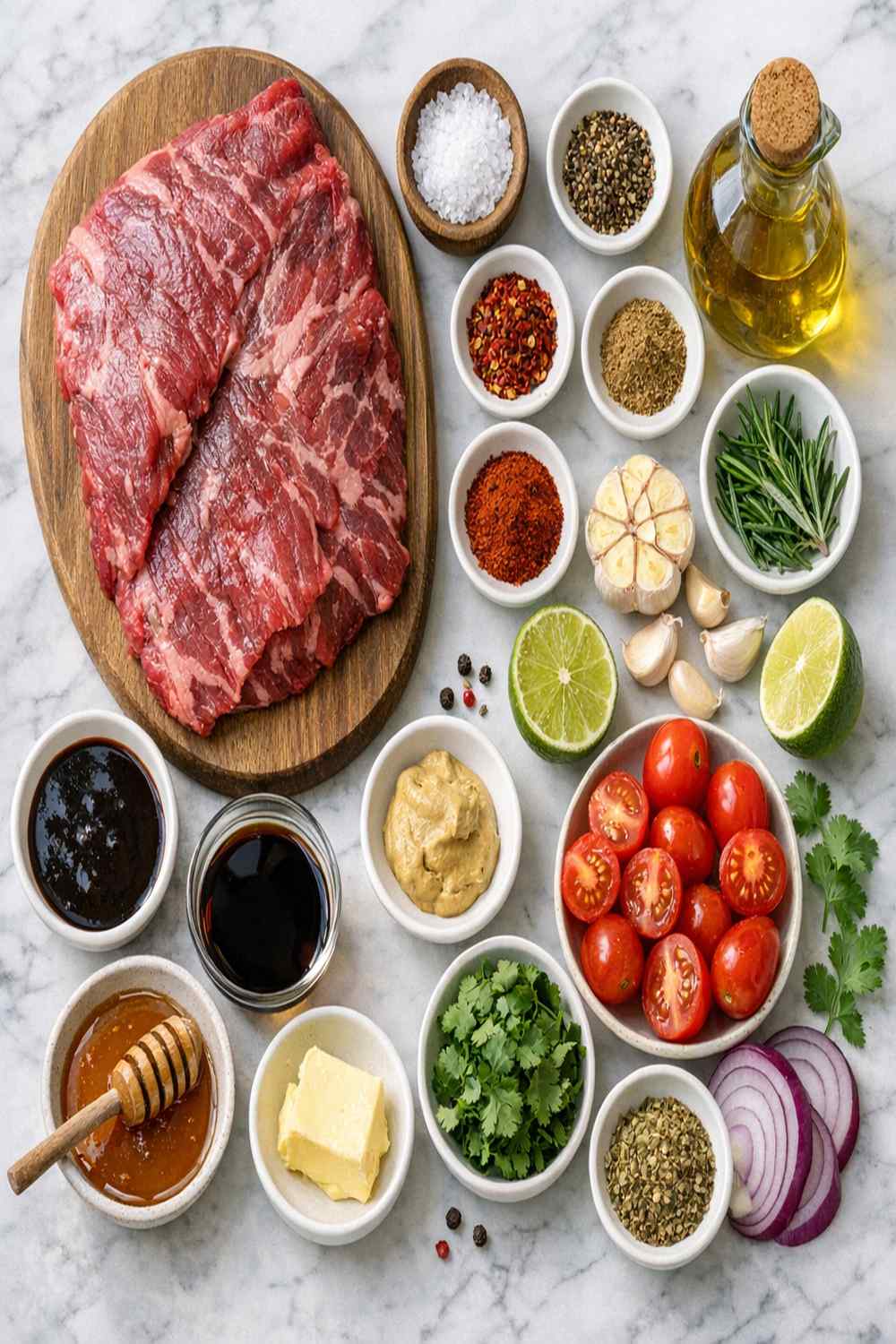 Beef Skirt Steak Recipe ingredients