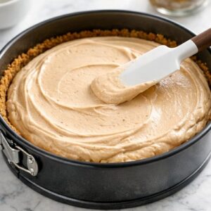 Biscoff Cookie Cheesecake No Bake Recipe step 3