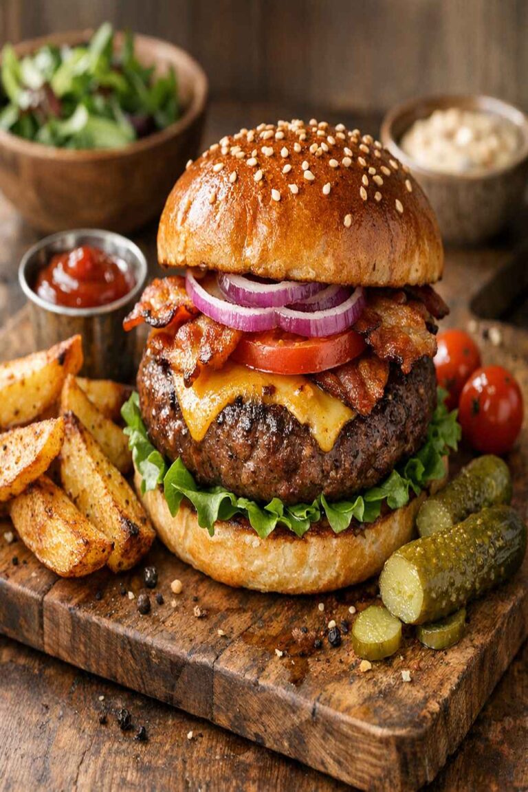 Bison Burger Recipe